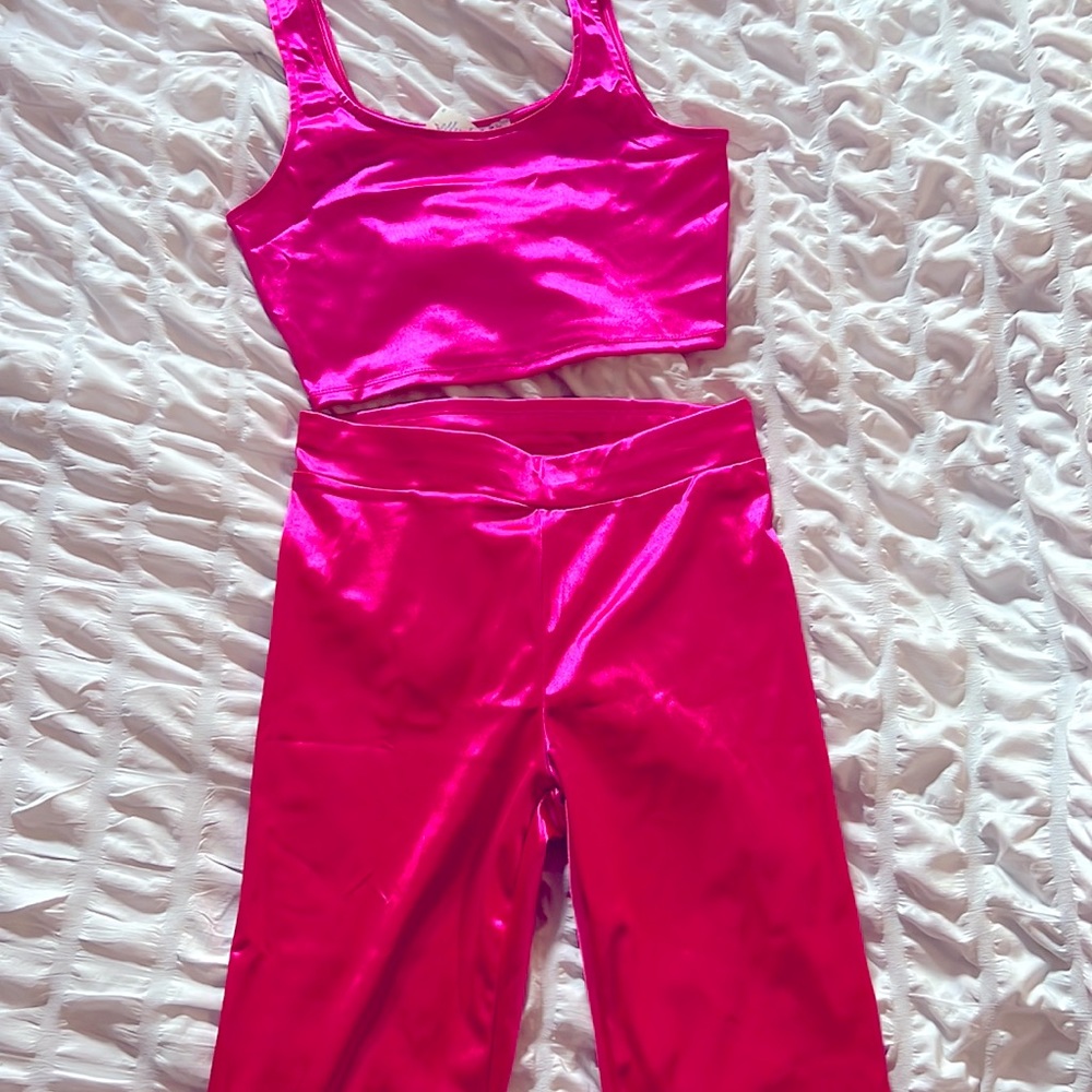 Barbie 2 piece biker short set